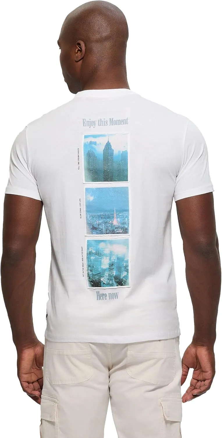 GUESS Men's Eco Short Sleeve City of Dreams Tee