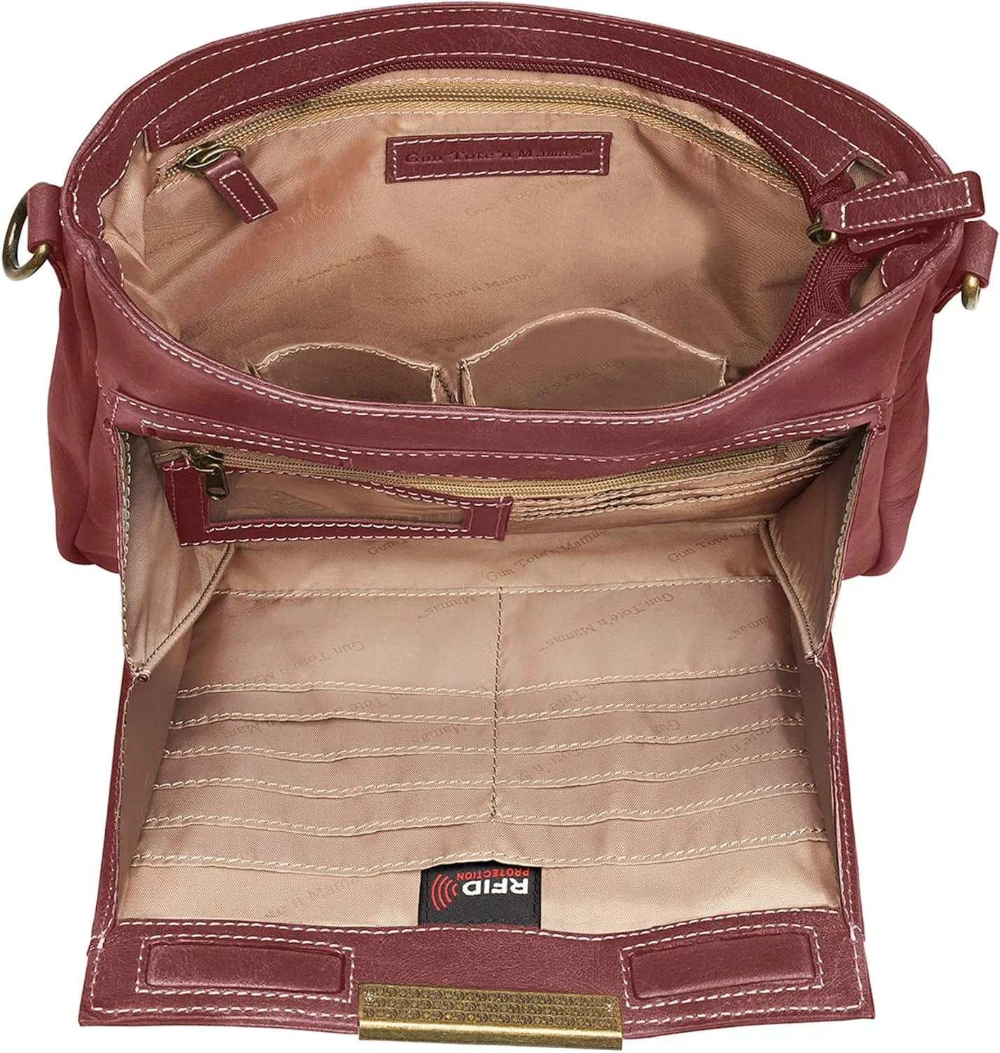 Gun Tote'n Mamas Conceal Carry Cross Body Bag