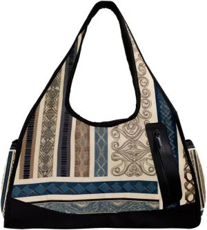 Gym Bags for Women,Duffle Bag for Travel,Boho Artistic Flower Ethnic,Gym Bag for Men