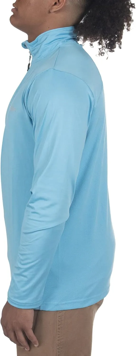 HABIT Men's Black Fork Mountain Trail 1/4 Zip Performance Layer