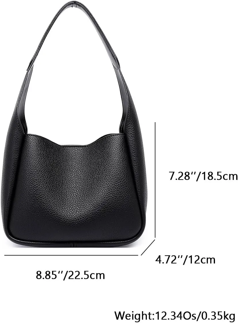 Handbag Chic Vegan Leather Tote Bag for Women Daily Carryall Magnetic Buckle Large Capacity