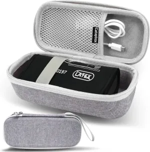 Hard Carrying Case for Checkme Wellue BP2 & BP2A Blood Pressure Monitor, Travel Storage Case for Withings BPM Connect BP Monitor & for Garmin Index BPM, Protect Bag Only (Grey)