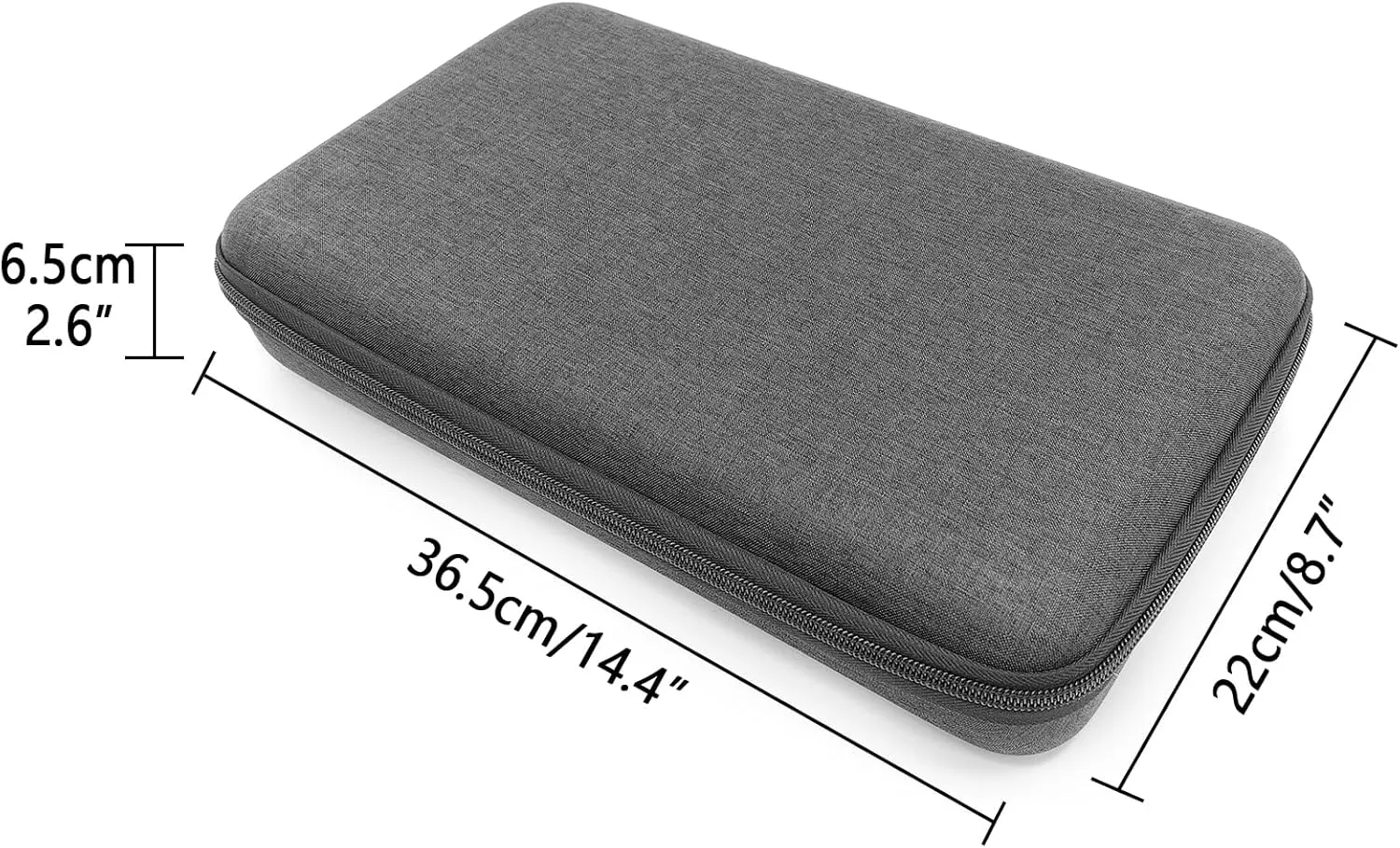 Hardshell Travel Case Compatible with Native Instruments Maschine Mikro MK3 Drum Controller Analog Device cover Velvet Interior(Grey)