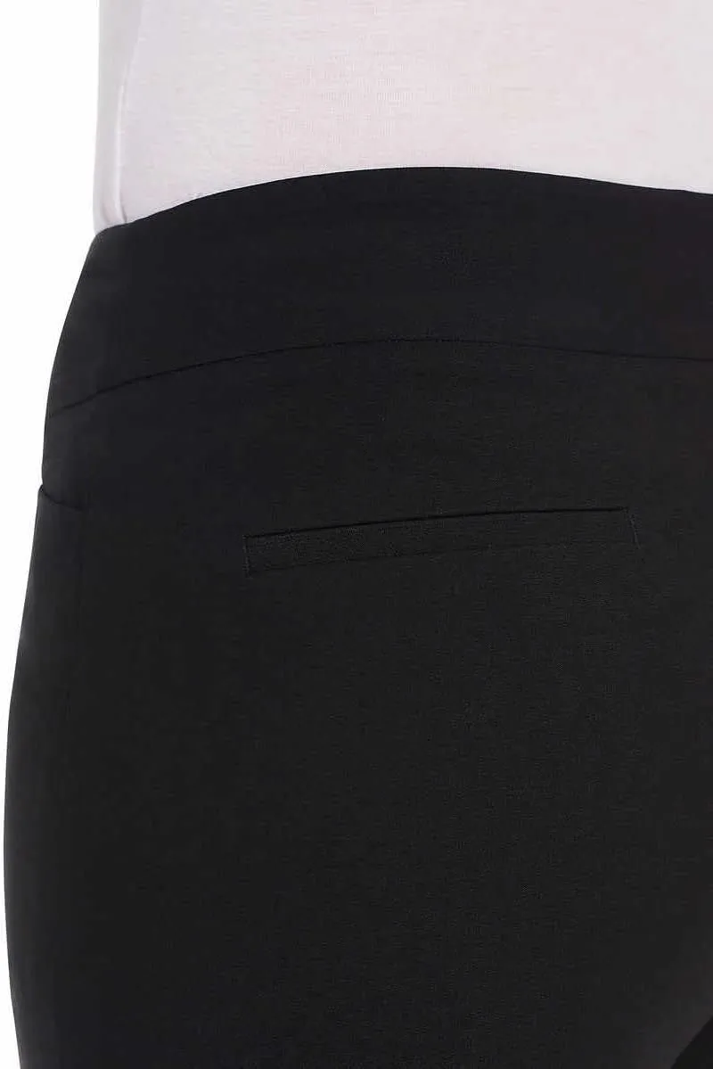 Hilary Radley Womens Midweight Mid Rise Pull On Bermuda Short