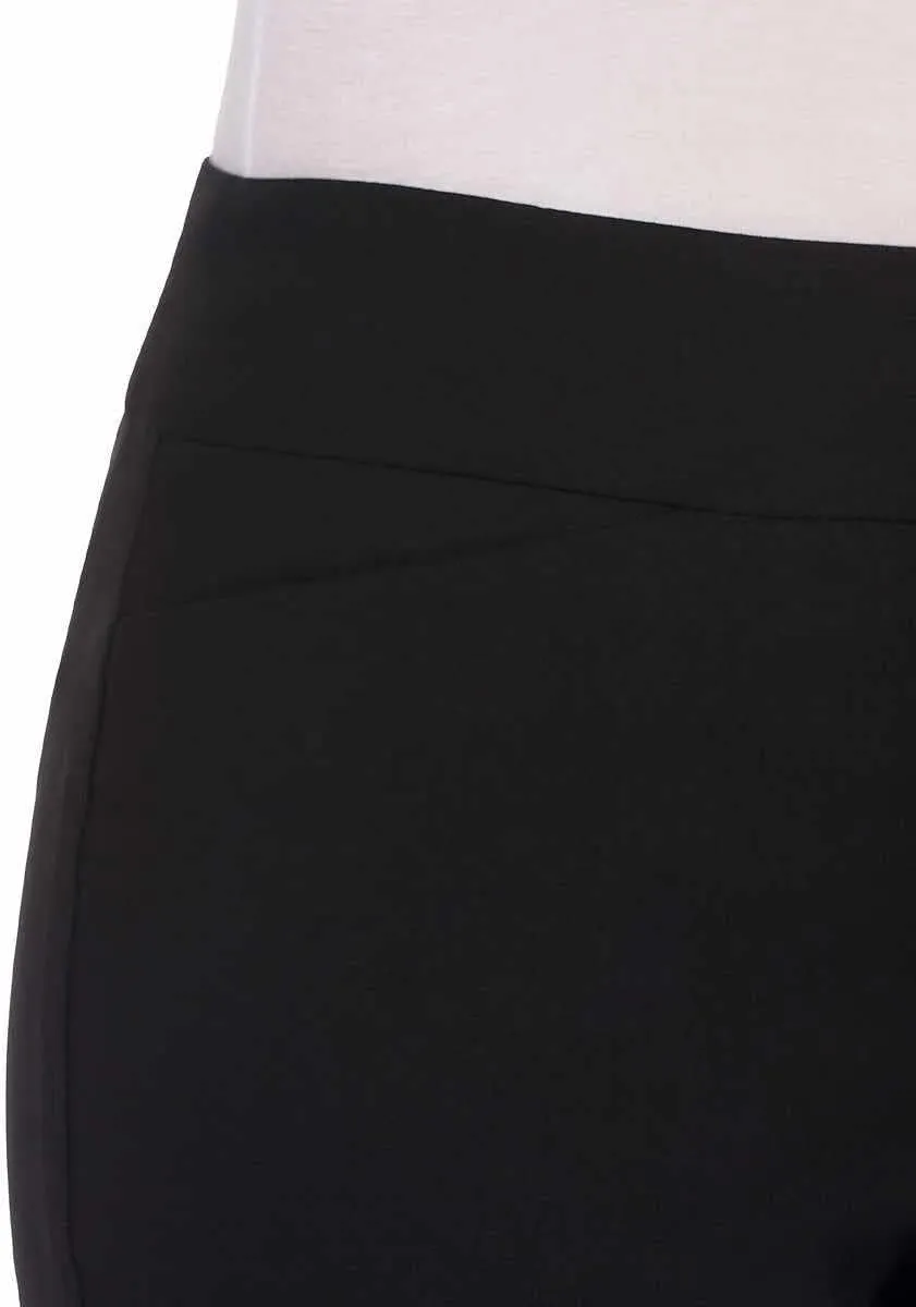 Hilary Radley Womens Midweight Mid Rise Pull On Bermuda Short