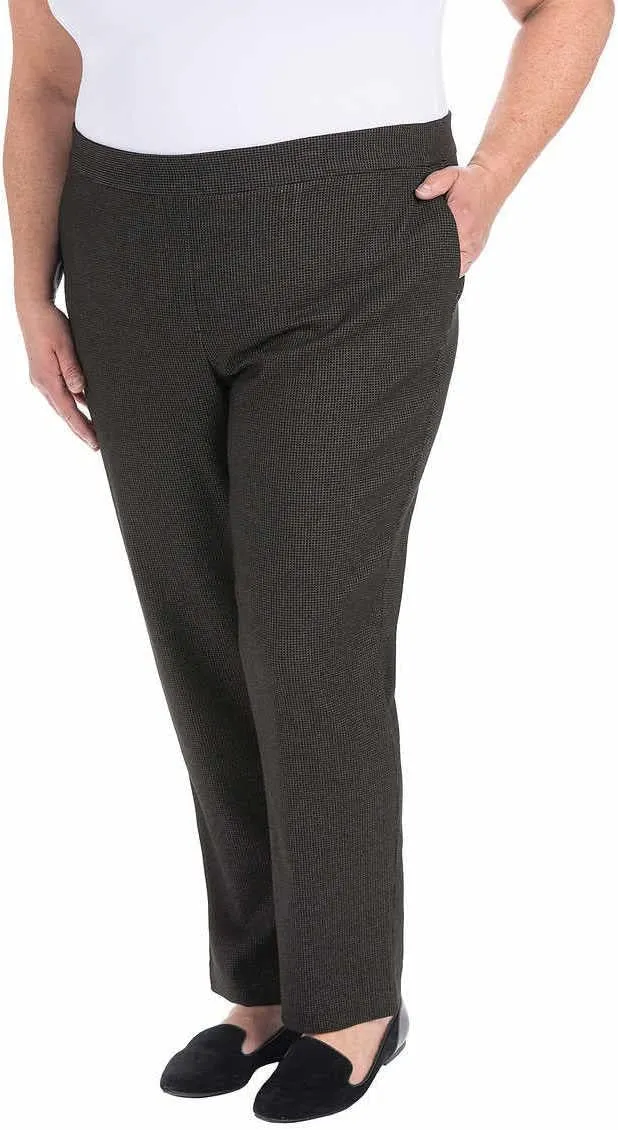 Hilary Radley Womens Midweight Pull On Pant with Pockets