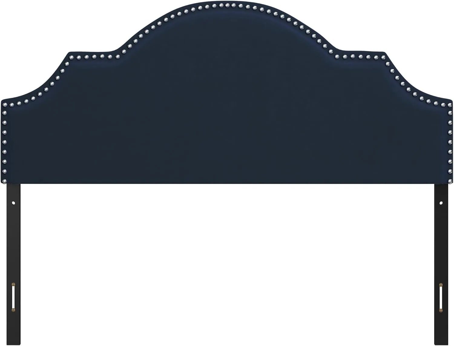 Hillsdale, Cynthia Upholstered Full/Queen Adjustable Headboard, Navy