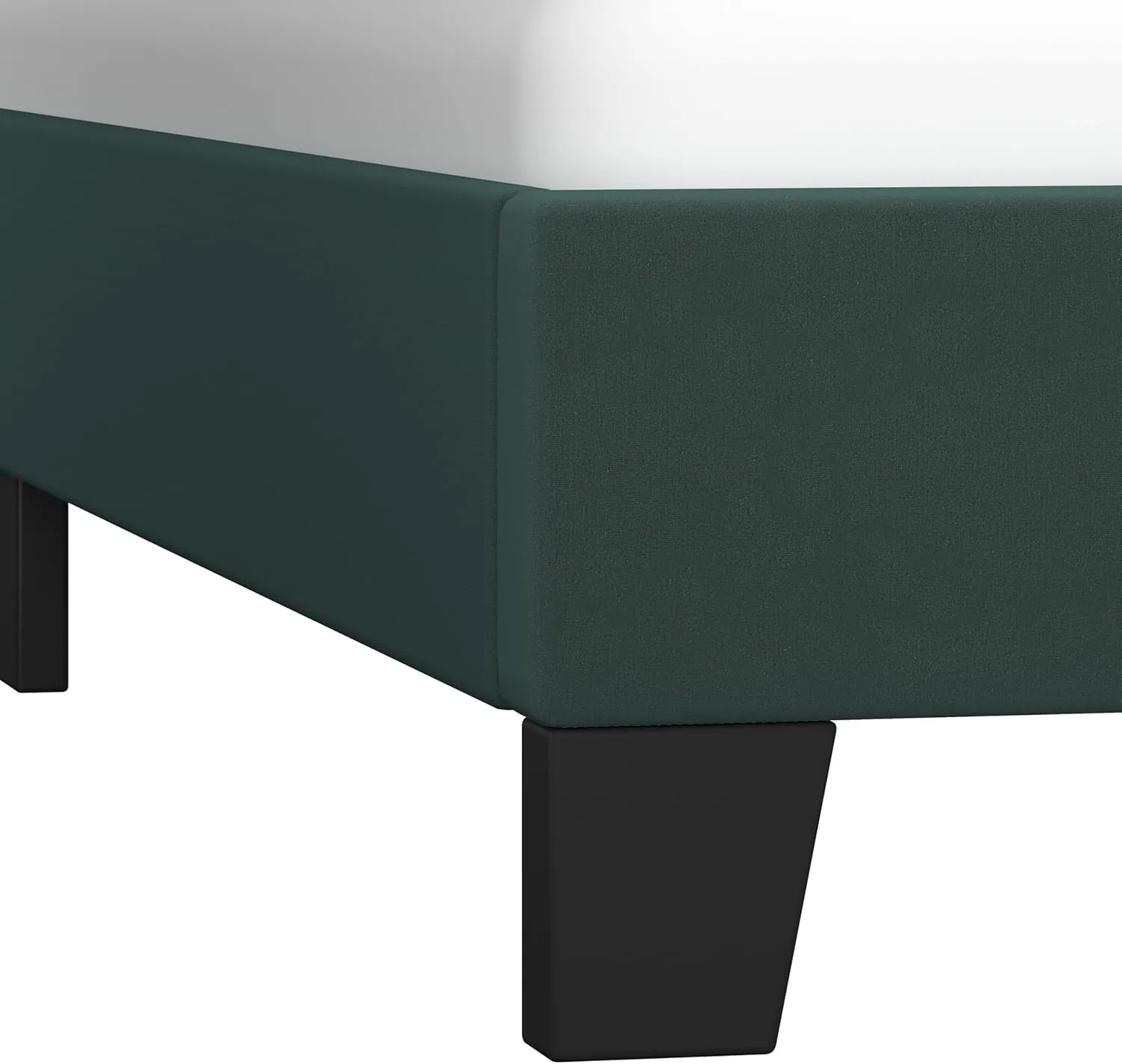 Hillsdale Furniture Cynthia Modern Upholstered Full Bed with Nailhead Headboard, Green