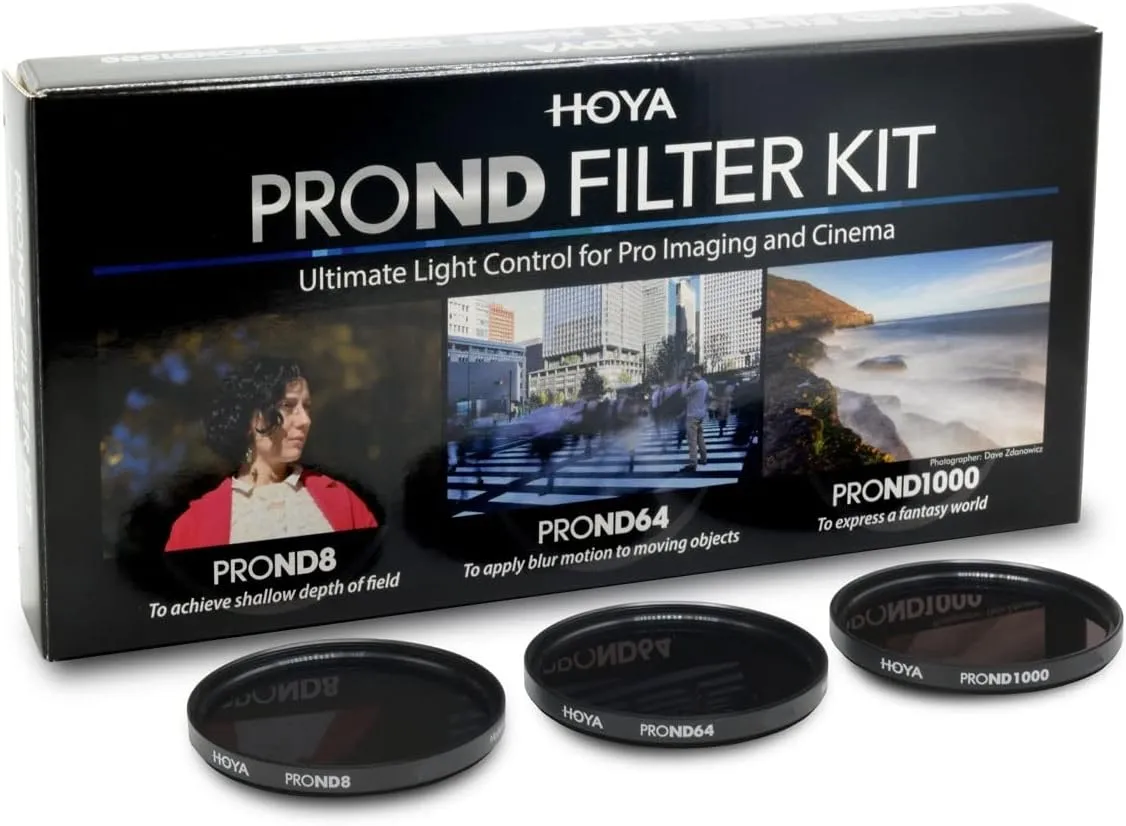 Hoya PRO-ND8/ND64/ND1000 Filterset ø67mm Black