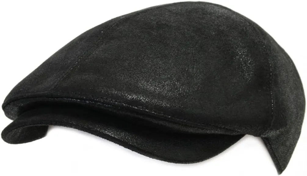 ililily Flat Cap Vintage Cabbie Hat Gatsby Ivy Irish Hunting Newsboy Stretch-fit
