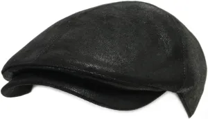 ililily Flat Cap Vintage Cabbie Hat Gatsby Ivy Irish Hunting Newsboy Stretch-fit