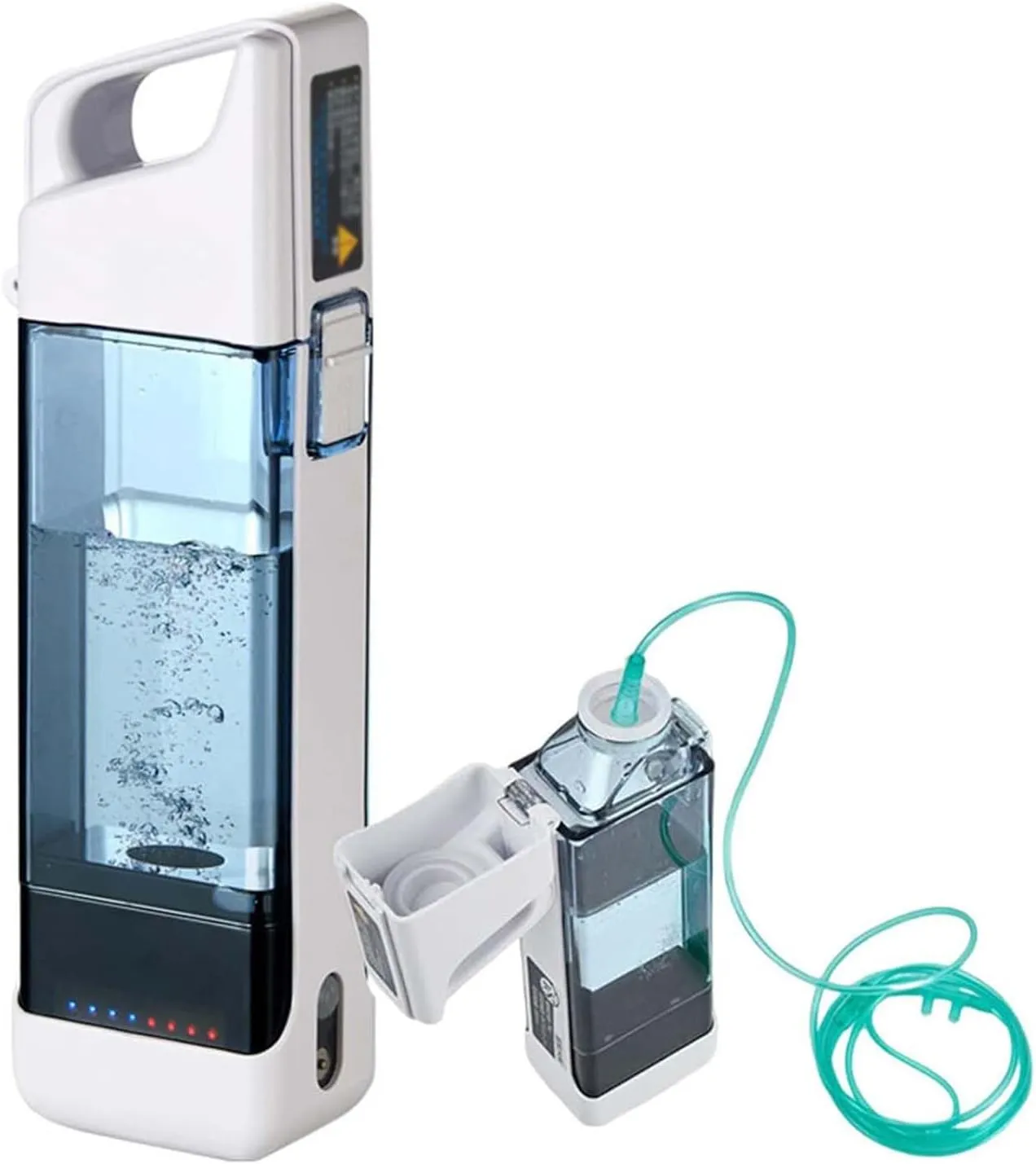 Ionizer Generator, H2 Rich Cup Filter, Portable Hydrogen-Rich Health Hydrogen Water Bottle, Up to 3000PPB, Enhance Immunity and Prevent Diseases