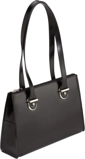 Jack Georges Milano Shoulder Handbag #3604 (Black)