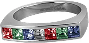 JACQUES LEMANS Rome Ring for Women S-R46F-52
