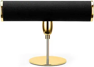 Jewelry Rack Jewelry T-Bar Display Velvet Organizer Event Show Stand Hovering Bracelet Stand Bangle Watch Holder Storage for Home Organizing Jewelry Rack Stand (Color :