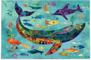 Jigsaw Puzzle 1000 Piece for Adults an Educational Fun Games for Elders Children Family and Friends Birthday Gifts for Boys Girls Colored Fish