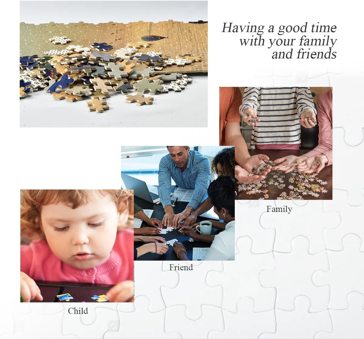 Jigsaw Puzzle 1000 Piece for Adults an Educational Fun Games for Elders Children Family and Friends Birthday Gifts for Boys Girls Fish