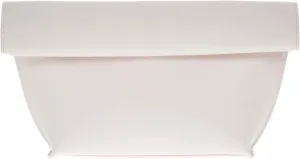 JNB Faux Leather Oversize Foldover Clutch
