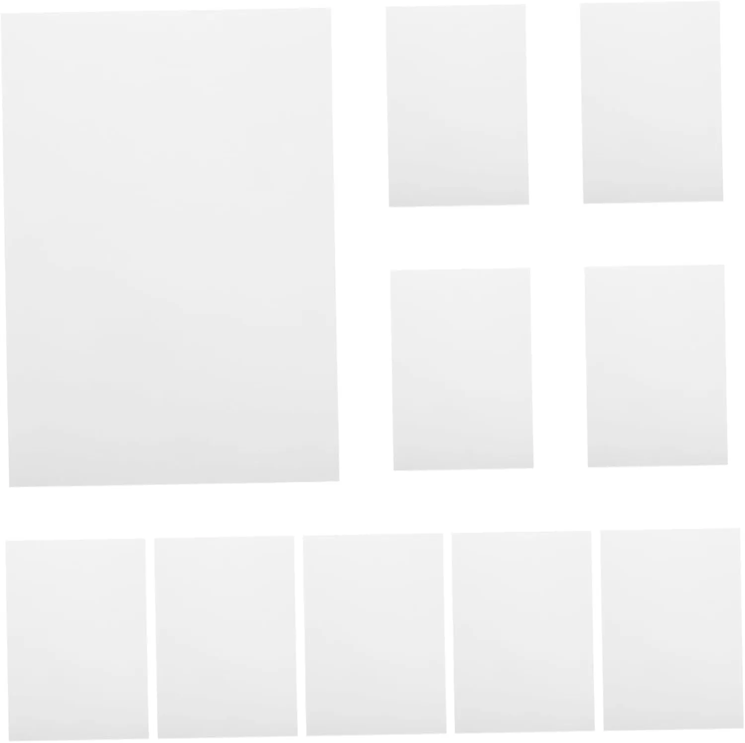 jojofuny 10 Sheets Rough Texture Watercolor Paper Textured Cardstock for Sketching Drawing Painting Art Supplies for All Artists and Creative Projects