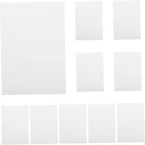 jojofuny 10 Sheets Rough Texture Watercolor Paper Textured Cardstock for Sketching Drawing Painting Art Supplies for All Artists and Creative Projects