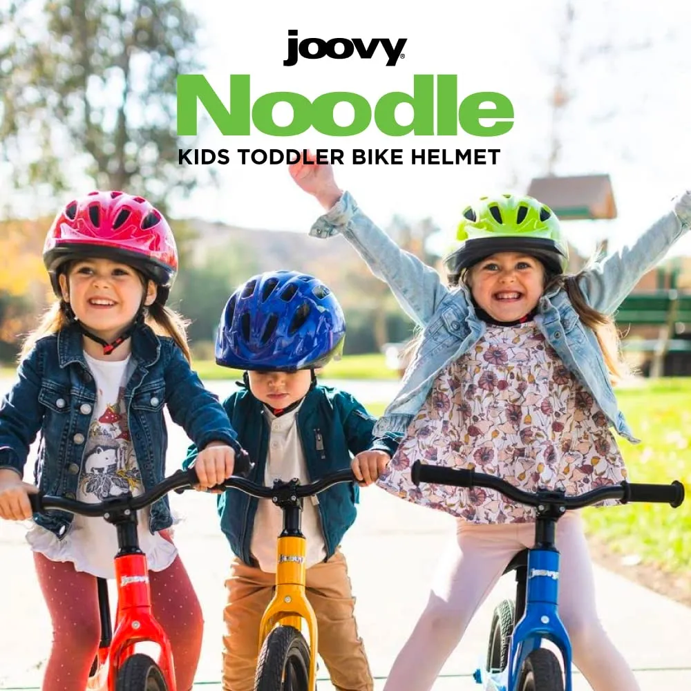 Joovy Noodle Multi-Sport Helmet XS-S, Kids Adjustable Bike Helmet, Greenie
