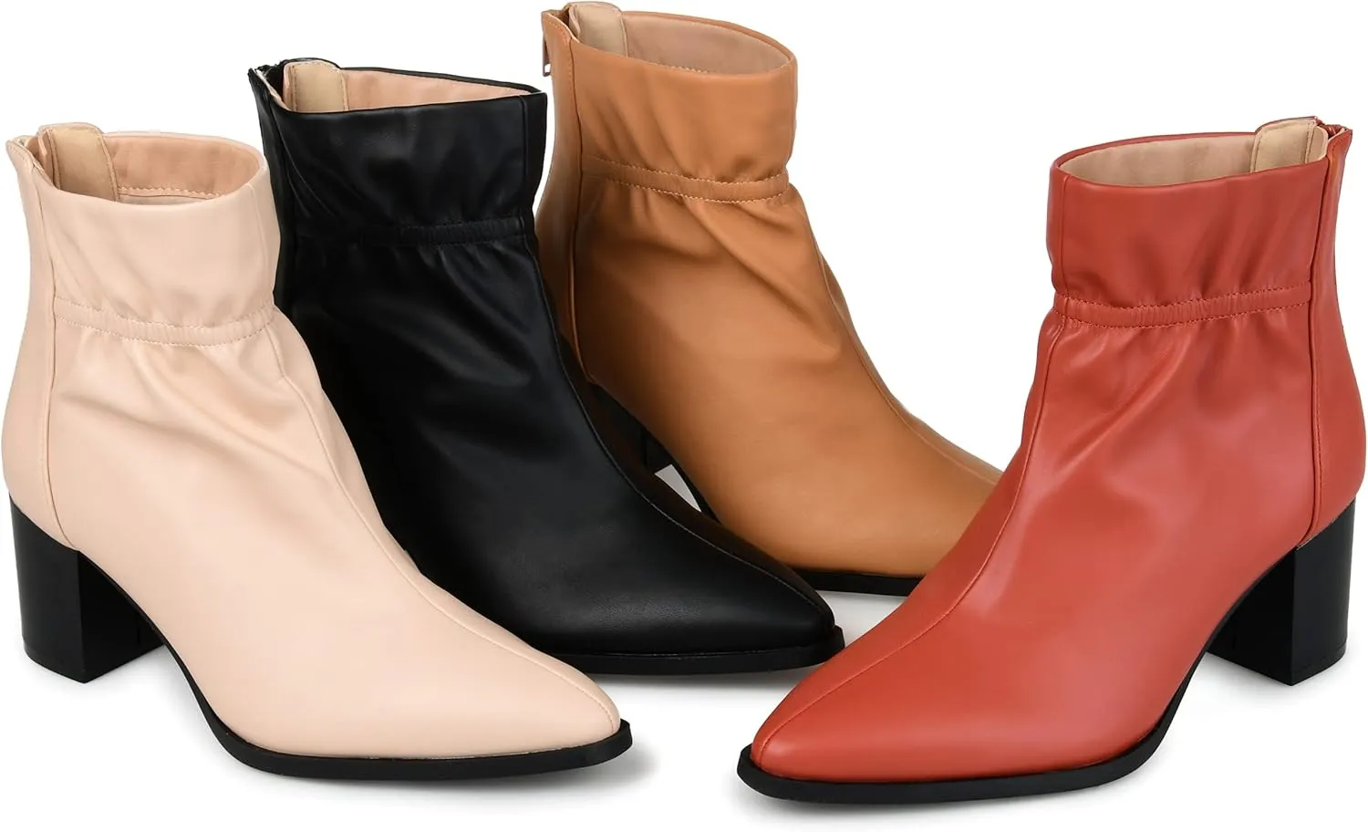Journee Collection Women's Open-Toe Ankle Boots and Booties