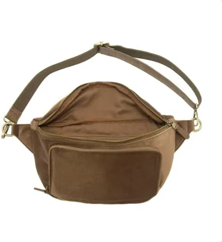 Joy Susan Women's Fashion Crossbody Purse Velvet Rory Organizer Sling Belt Bag