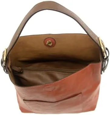 Joy Susan Womens Faux Leather: Hobo 2-in-1 Handbag