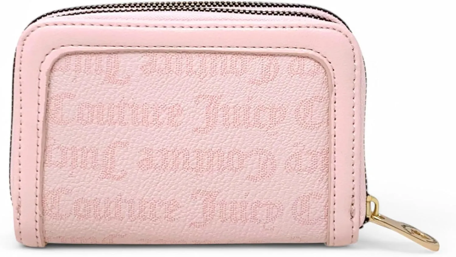 Juicy Couture Women's Medium Double Zip-Around Wallet (Flawless Powder Blush)