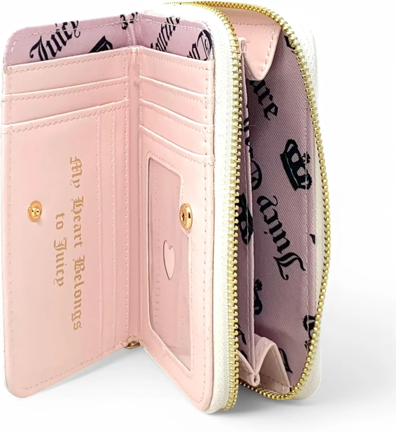 Juicy Couture Women's Multi-Compartment Wallet (Gelato on the Beach Liquorice/Angel)