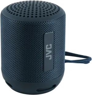 JVC Gumy Portable Bluetooth 5.3 Speaker – Indoor/Outdoor Wireless – Waterproof for Travel & Home – 16HR Playtime – USB-C, Aux Input, Compact & Easy to Carry, Mic for Calls, Voice Assist, Carry Strap