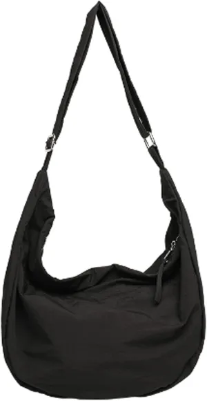 KARRESLY Nylon Crescent Crossbody Bag for Women Men Casual Tote Handbag