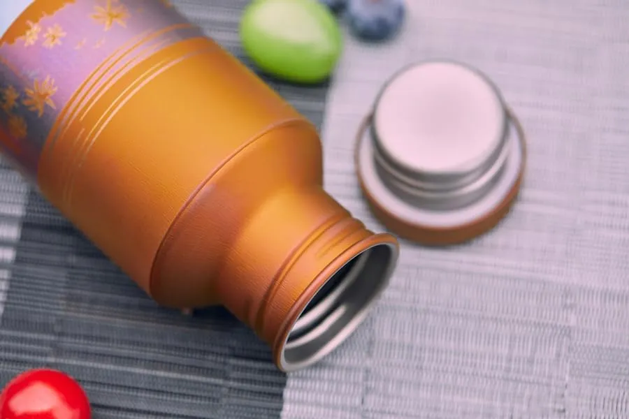 Keith Titanium Artistry Collection: Artisan Bottle and Mug Series (Ti3530 Artisan Sunset Glow Bottle)