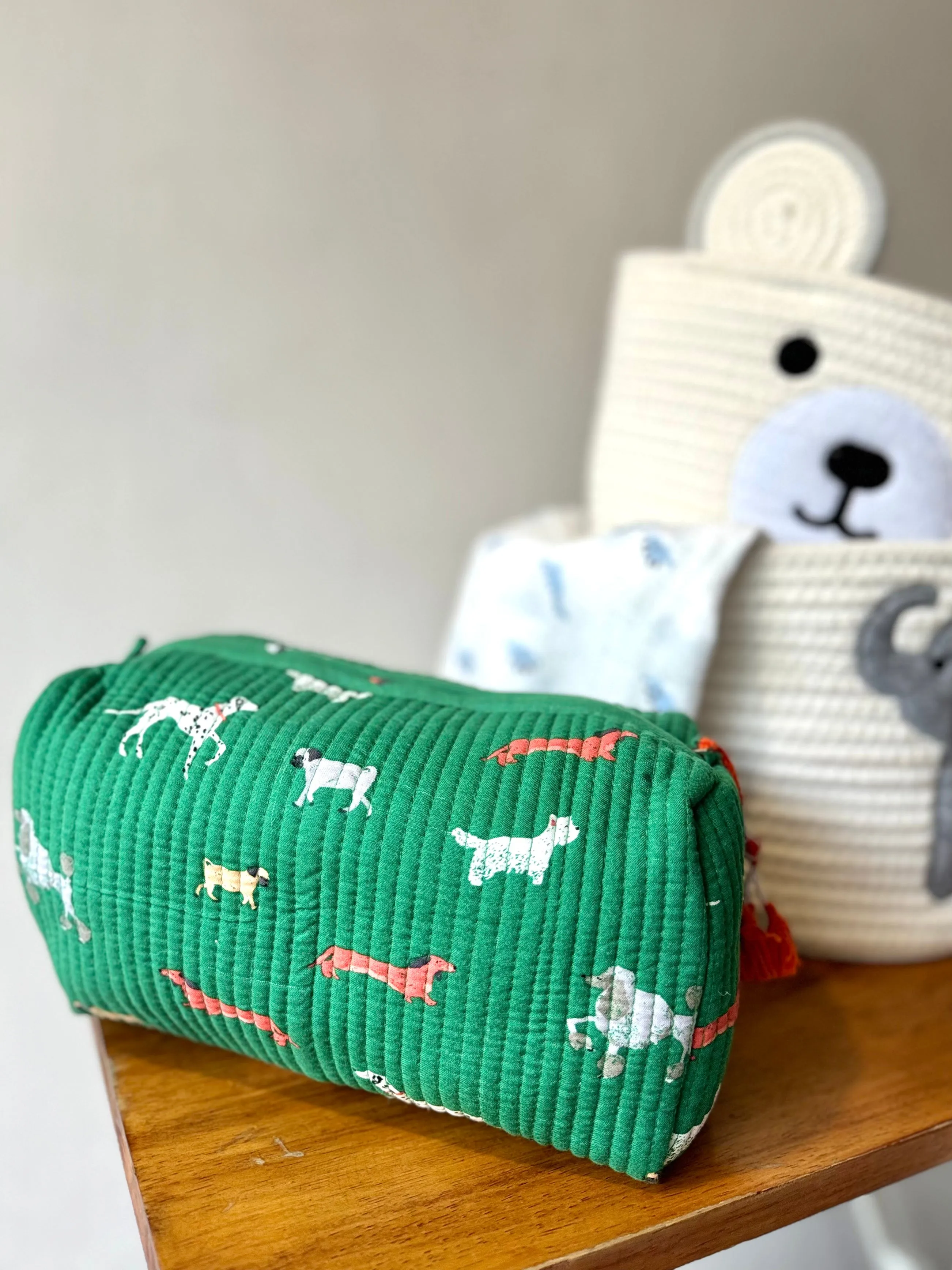 KIDS PRINT MULTI PURPOSE TOILETRY BAGS