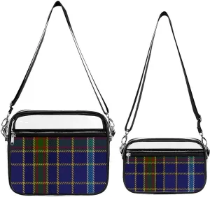 Knox Clan Family Tartan Transparent Cross Bag Two-piece Set