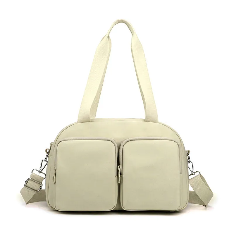 Ladies Solid Color Tote Bag