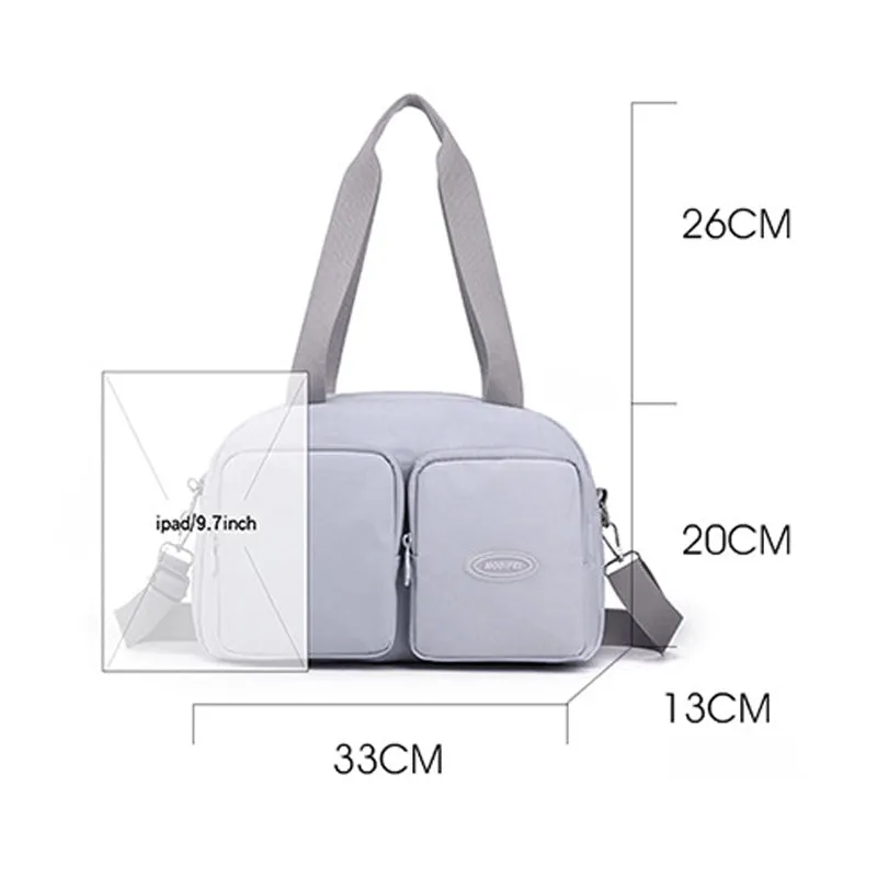 Ladies Solid Color Tote Bag