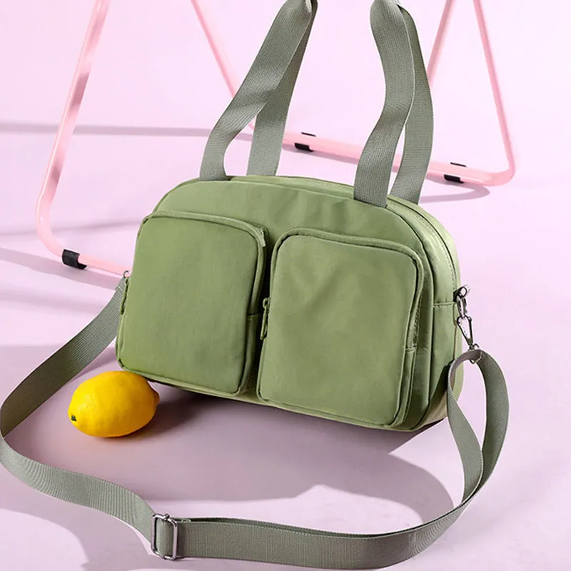 Ladies Solid Color Tote Bag