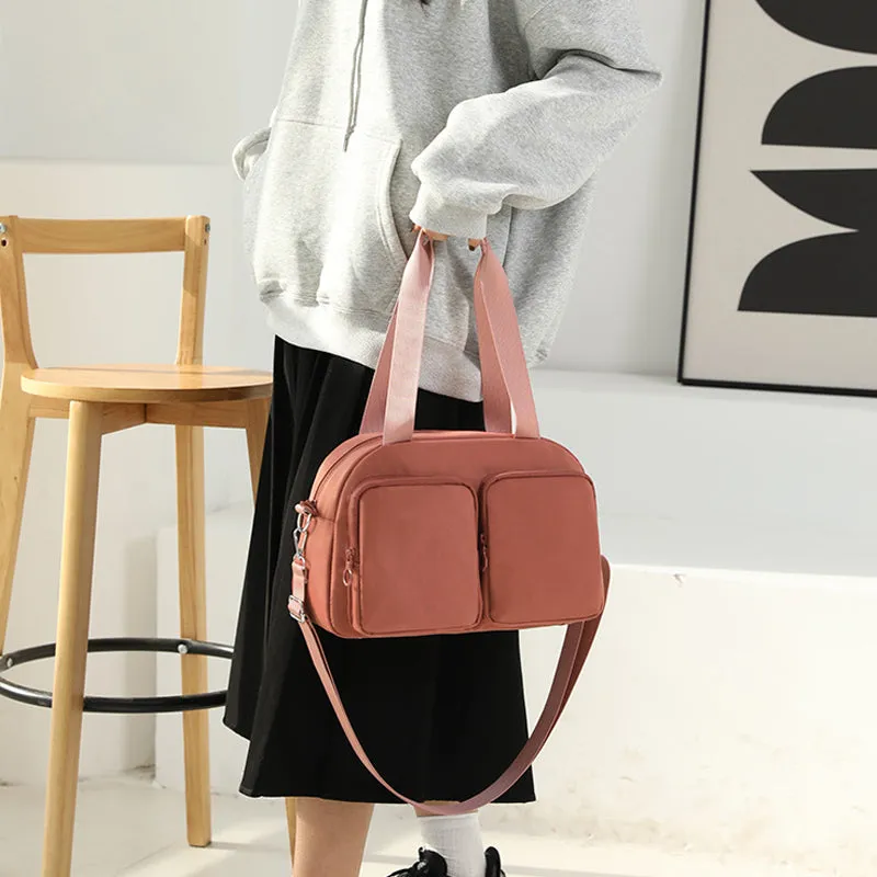 Ladies Solid Color Tote Bag