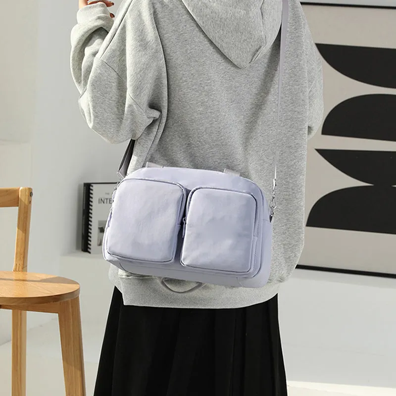 Ladies Solid Color Tote Bag