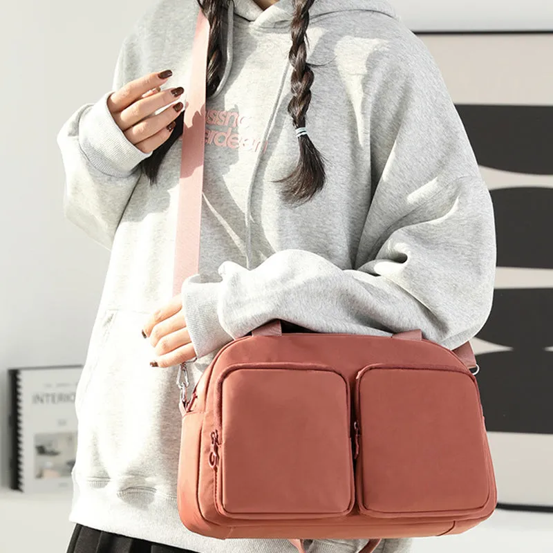 Ladies Solid Color Tote Bag