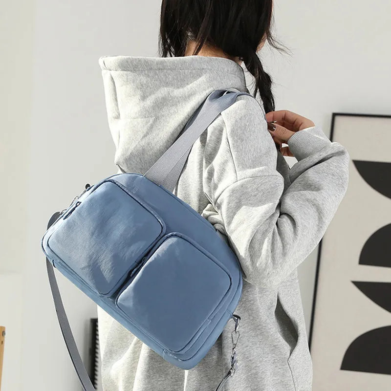 Ladies Solid Color Tote Bag