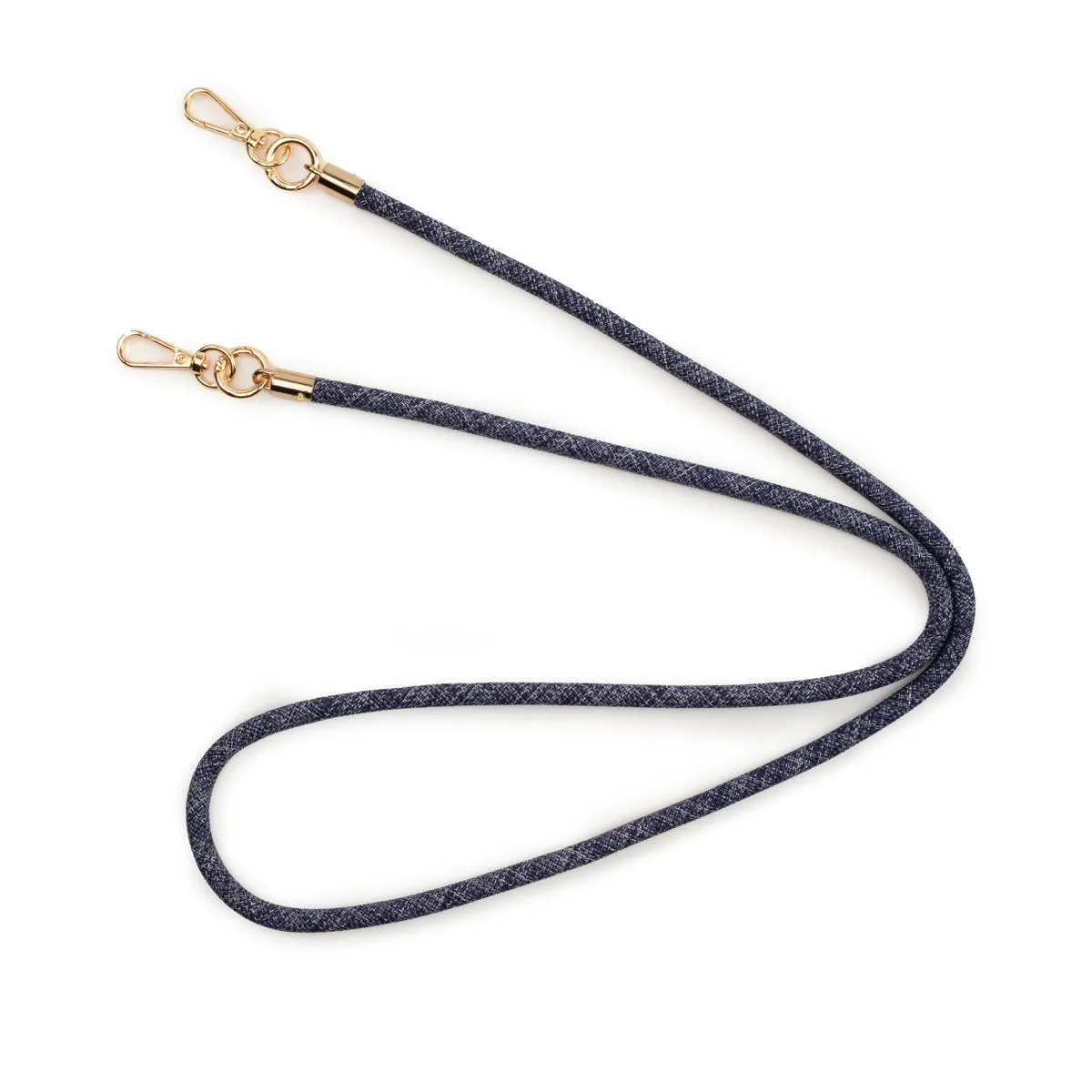 Lanyard Strap - Distressed Denim