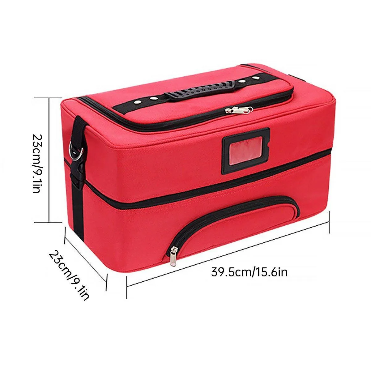 Large Capacity Multi Layer Portable Makeup Bag Multi Functional Beauty Toolbox