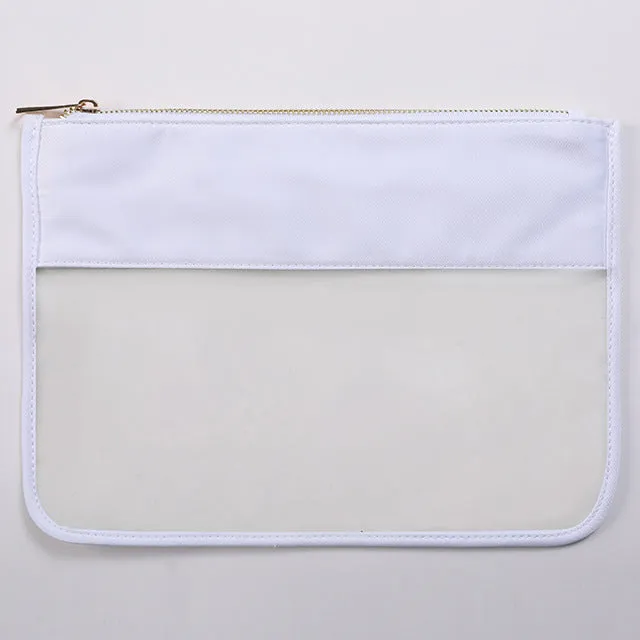 Large Capacity Transparent Short Trip Storage Cosmetic Bags