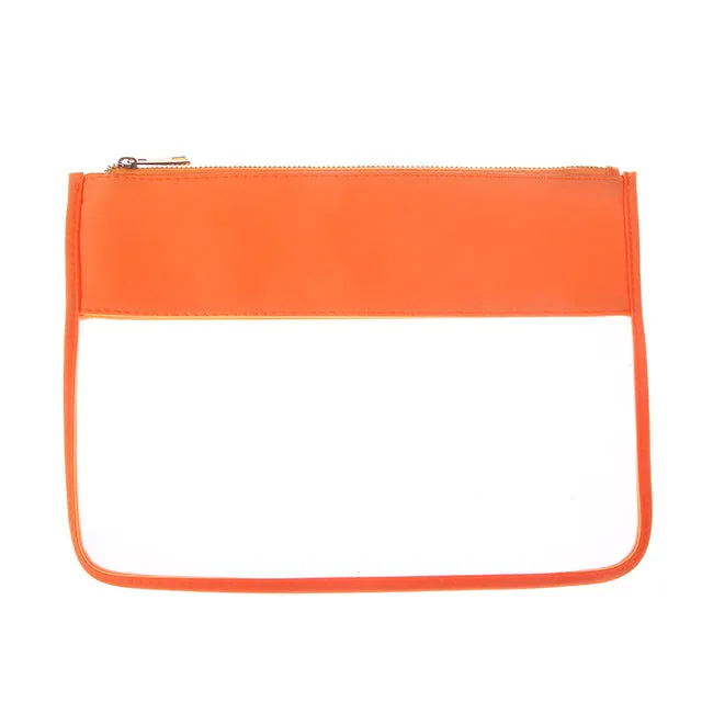 Large Capacity Transparent Short Trip Storage Cosmetic Bags