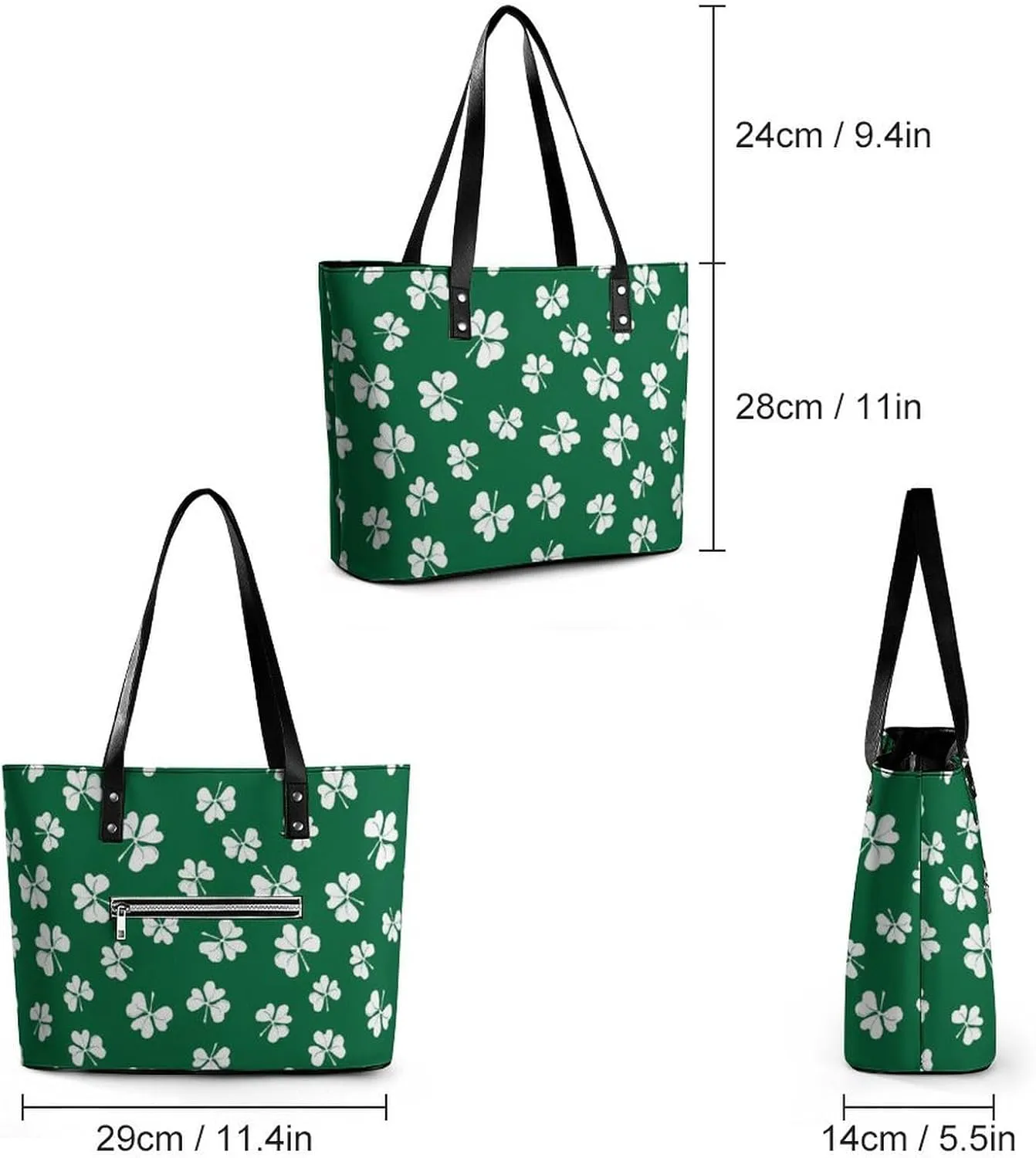 Large Capacity Work Tote Bag Handbag Waterproof Big Shoulder Commuter Bag