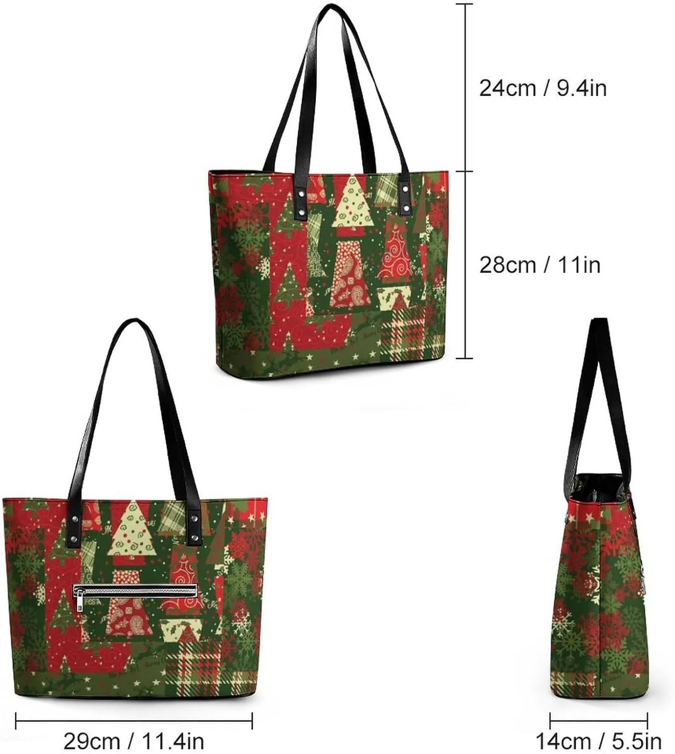 Large Capacity Work Tote Bag Handbag Waterproof Big Shoulder Commuter Bag