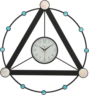 Large Wall Clock Silent Wall Clock Non Ticking Battery Operated Modern Metal Large Decorative Clocks Living Room Bedroom Office