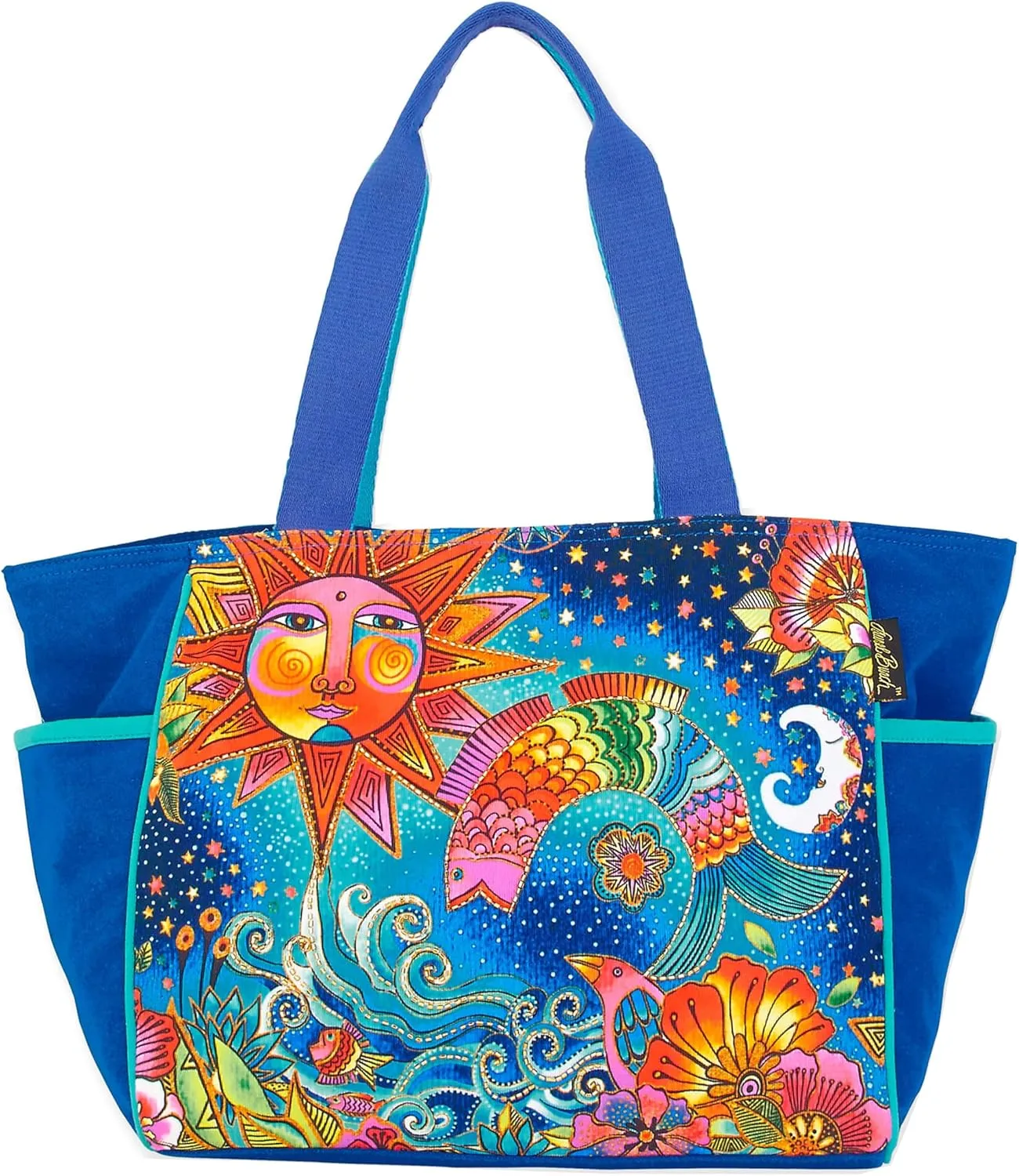 Laurel Burch Celestial Magic Medium Tote Bag
